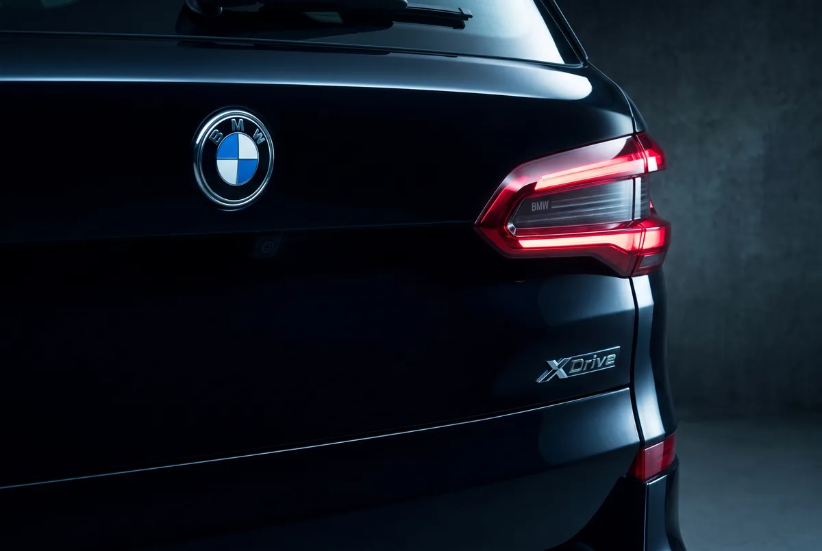 Detail van een BMW