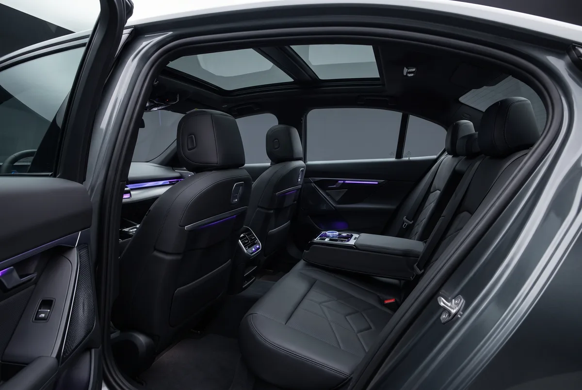 Interieur van een BMW